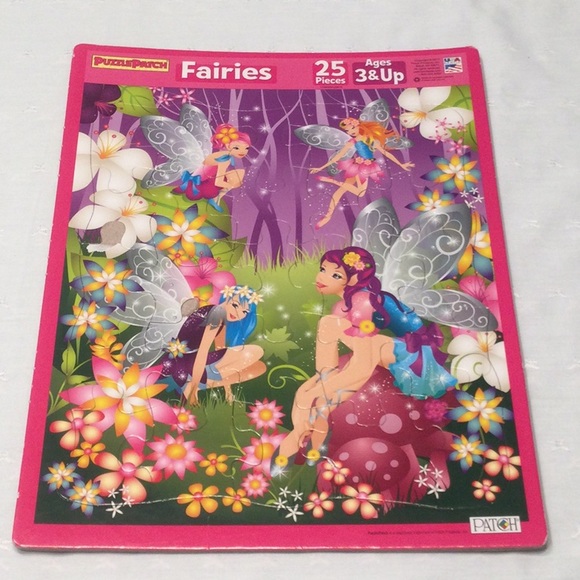Fairies 25 Piece Board Puzzle - Picture 1 of 4